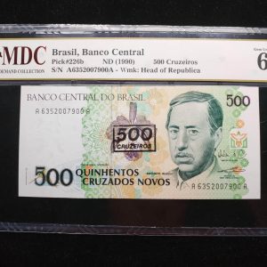 1990 Brasil 500 Cruzeiros