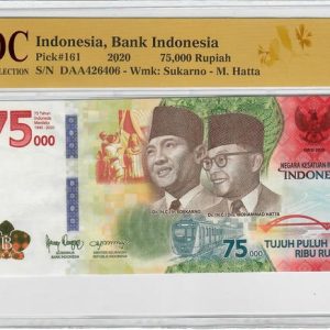 2020 Indonesia 75,000 Rupiah