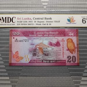 2021 Sri Lanka 20 Rupees
