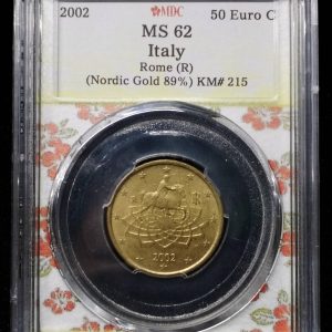 2002 Italy 50 Euro C