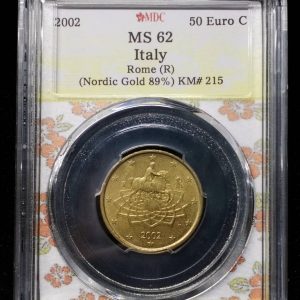 2002 Italy 50 Euro C