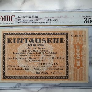 1922 Gelsenkirchen 1000 Mark